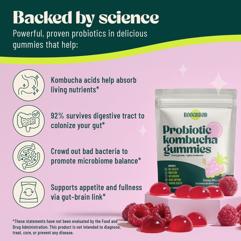 Probiotic Kombucha Gummies