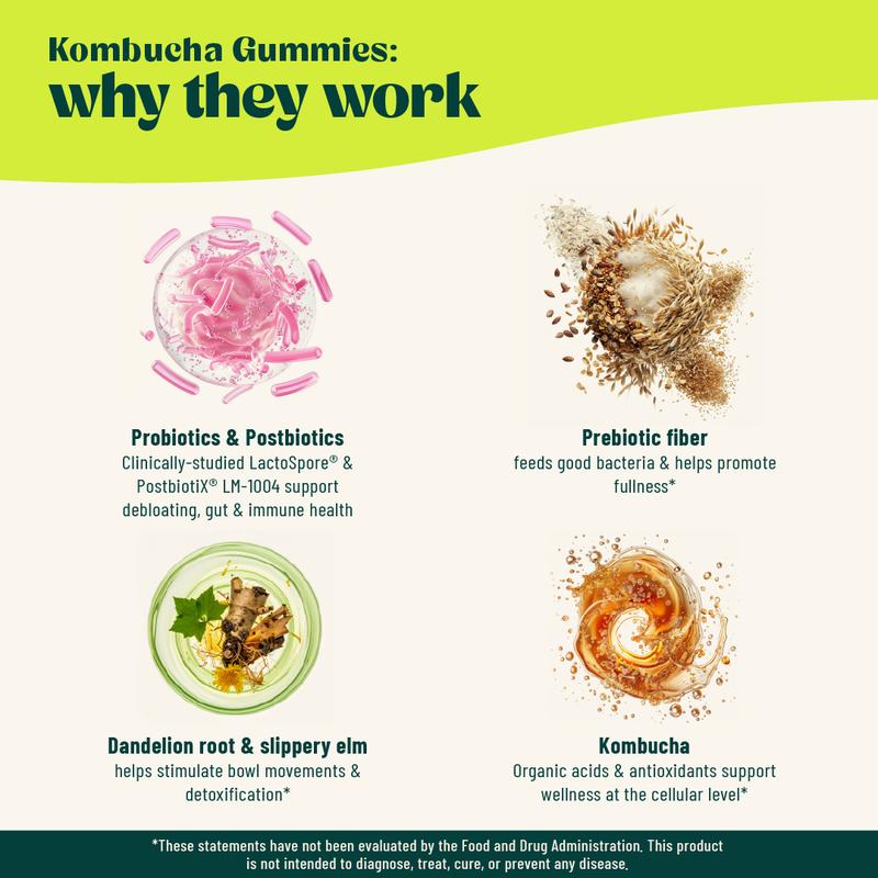 Probiotic Kombucha Gummies