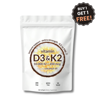Vitamin D3 and K2