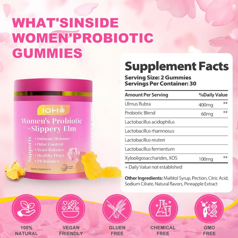 Women's Probiotic + Slippery Elm